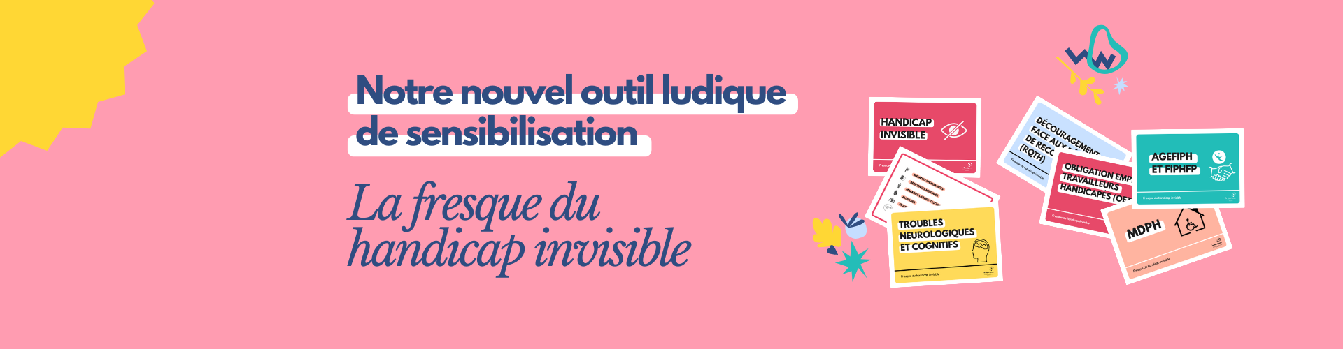 Fresque du handicap invisible